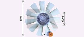 ElectroAuto 35C63C04 - EMBRAGUE COMPLETO VENTILADOR->APLIC