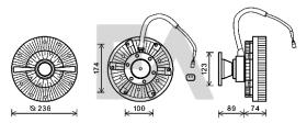  35C63D01 - DISCO EMBRAGUE VENTILADOR->APLICACI