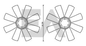 ElectroAuto 35C76A01 - ASPA EMBRAGUE VENTILADOR->APLICACIO