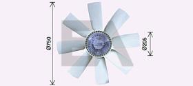ElectroAuto 35C76C01 - EMBRAGUE COMPLETO VENTILADOR->APLIC