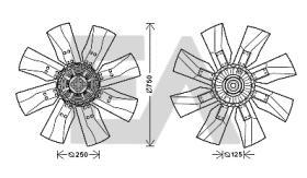 ElectroAuto 35C76C04 - EMBRAGUE COMPLETO VENTILADOR->APLIC