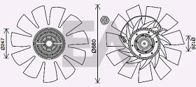 ElectroAuto 35C76C06 - EMBRAGUE COMPLETO VENTILADOR->APLIC