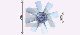  35C76C07 - EMBRAGUE COMPLETO VENTILADOR->APLIC