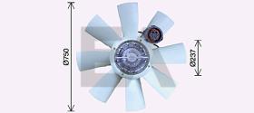 ElectroAuto 35C76C09 - EMBRAGUE COMPLETO VENTILADOR->APLIC