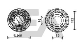  35C76D02 - DISCO EMBRAGUE VENTILADOR->APLICACI