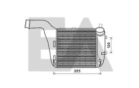 ElectroAuto 36A02023 - INTERCOOLER->APLICACION ORIGINAL AU