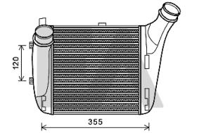 ElectroAuto 36A02024 - INTERCOOLER->APLICACION ORIGINAL AU