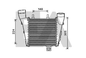 ElectroAuto 36A02025 - INTERCOOLER->APLICACION ORIGINAL AU