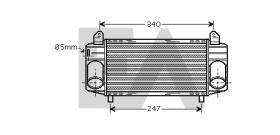 ElectroAuto 36A02028 - INTERCOOLER->APLICACION ORIGINAL AU