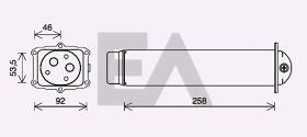 ElectroAuto 36A02034 - INTERCOOLER->APLICACION ORIGINAL AU