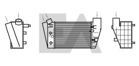 ElectroAuto 36A02037 - INTERCOOLER->APLICACION ORIGINAL AU