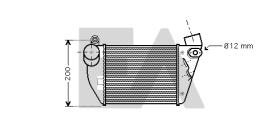 ElectroAuto 36A02040 - INTERCOOLER->APLICACION ORIGINAL AU