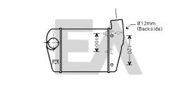 ElectroAuto 36A02048 - INTERCOOLER AUDI