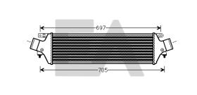 ElectroAuto 36A03002 - INTERCOOLER->APLICACION ORIGINAL AL