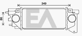 ElectroAuto 36A05002 - INTERCOOLER->APLICACION ORIGINAL LA