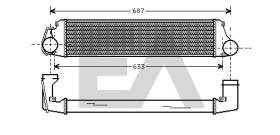 ElectroAuto 36A07002 - INTERCOOLER->APLICACION ORIGINAL BM