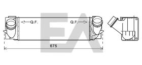 ElectroAuto 36A07014 - INTERCOOLER->APLICACION ORIGINAL BM