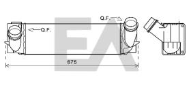 ElectroAuto 36A07020 - INTERCOOLER->APLICACION ORIGINAL BM