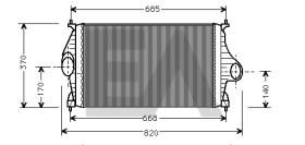 ElectroAuto 36A10002 - INTERCOOLER->APLICACION ORIGINAL CI