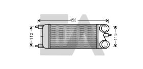 ElectroAuto 36A10006 - INTERCOOLER->APLICACION ORIGINAL CI