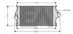 ElectroAuto 36A10007 - INTERCOOLER->APLICACION ORIGINAL PE