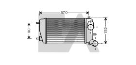 ElectroAuto 36A10008 - INTERCOOLER->APLICACION ORIGINAL CI