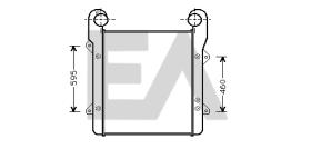 ElectroAuto 36A16001 - INTERCOOLER->APLICACION ORIGINAL DA