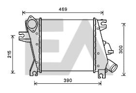 ElectroAuto 36A18004 - INTERCOOLER NISSAN