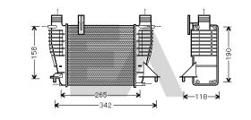 ElectroAuto 36A18015 - INTERCOOLER->APLICACION ORIGINAL NI