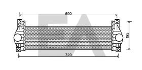 ElectroAuto 36A20002 - INTERCOOLER->APLICACION ORIGINAL SS