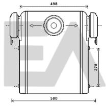 ElectroAuto 36A21002 - INTERCOOLER->APLICACION ORIGINAL SA