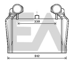 ElectroAuto 36A21003 - INTERCOOLER->APLICACION ORIGINAL SA