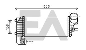  36A22003 - INTERCOOLER->APLICACION ORIGINAL FO