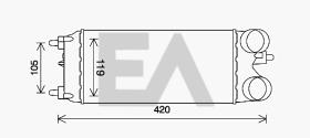  36A22005 - INTERCOOLER FORD