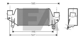  36A22007 - INTERCOOLER->APLICACION ORIGINAL FO