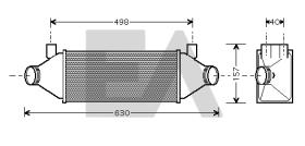  36A22008 - INTERCOOLER FORD