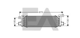 ElectroAuto 36A22012 - INTERCOOLER->APLICACION ORIGINAL FO