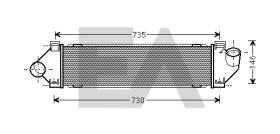  36A22020 - INTERCOOLER->APLICACION ORIGINAL FO