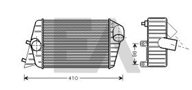 ElectroAuto 36A25001 - INTERCOOLER->APLICACION ORIGINAL FI