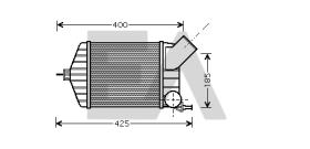 ElectroAuto 36A25004 - INTERCOOLER->APLICACION ORIGINAL FI