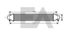  36A25007 - INTERCOOLER LANCIA