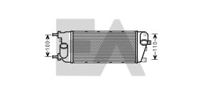 ElectroAuto 36A25016 - INTERCOOLER->APLICACION ORIGINAL FI