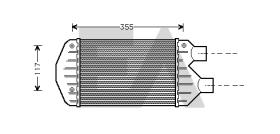 ElectroAuto 36A25020 - INTERCOOLER->APLICACION ORIGINAL FI