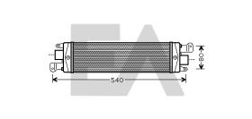 ElectroAuto 36A25023 - INTERCOOLER->APLICACION ORIGINAL FI