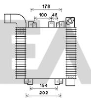  36A28014 - INTERCOOLER HYUNDAI