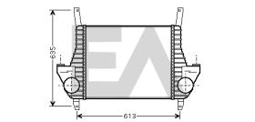 ElectroAuto 36A30009 - INTERCOOLER->APLICACION ORIGINAL IV