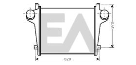 ElectroAuto 36A30011 - INTERCOOLER->APLICACION ORIGINAL IV