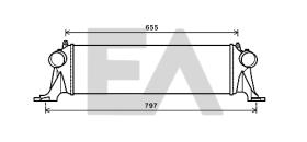ElectroAuto 36A30018 - INTERCOOLER->APLICACION ORIGINAL IV
