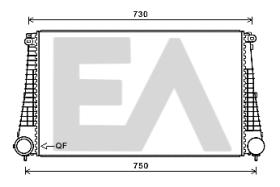 ElectroAuto 36A33001 - INTERCOOLER->APLICACION ORIGINAL JE