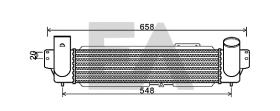ElectroAuto 36A36001 - INTERCOOLER->APLICACION ORIGINAL KI